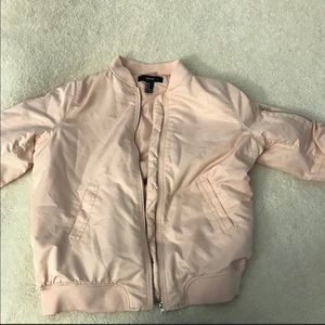 Cream/light pink Bomber jacket